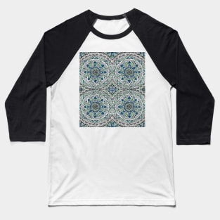 Pattern : Mandala and Cross Baseball T-Shirt